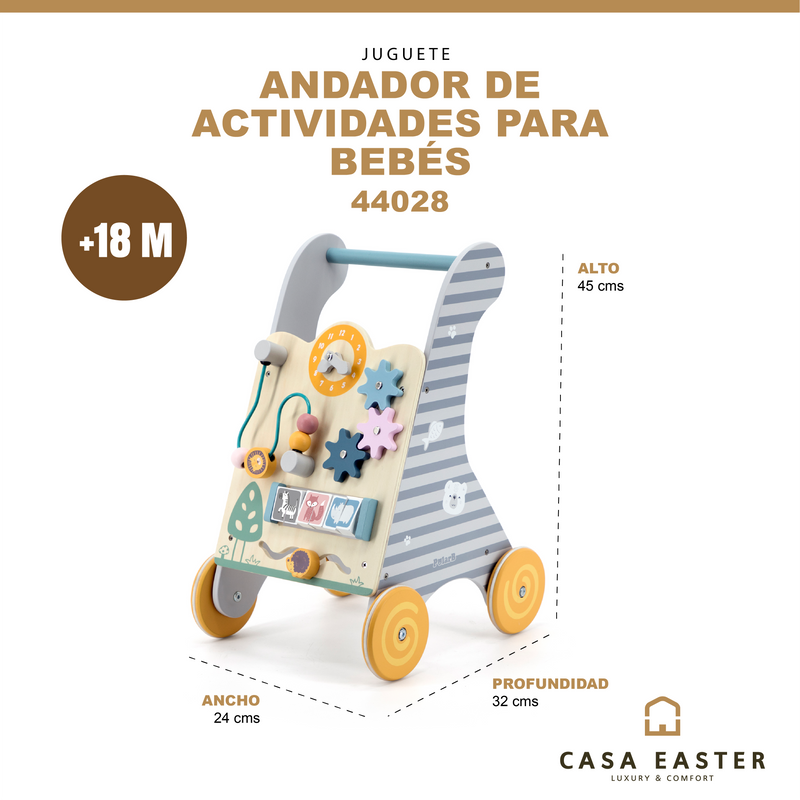 Cargue la imagen en el visor de la galería, Andadera de activiades para bebe - 44028
