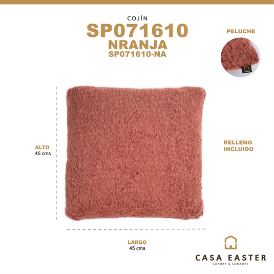 Cojin de interior SP071610 color Naranja - SP0716010-NA