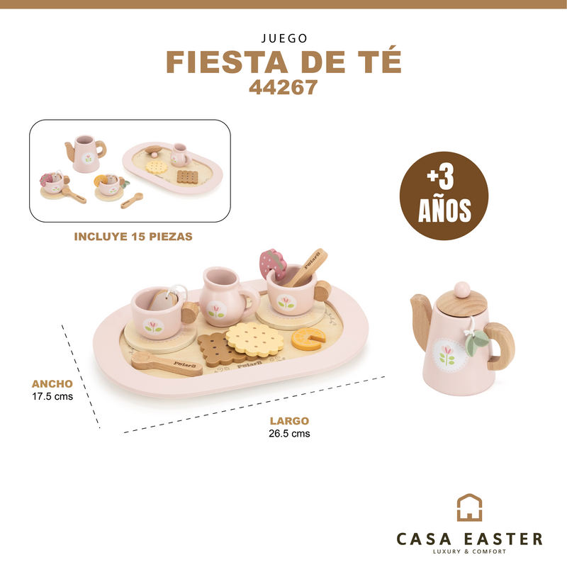 Cargue la imagen en el visor de la galería, Juego fiesta de té - 44267
