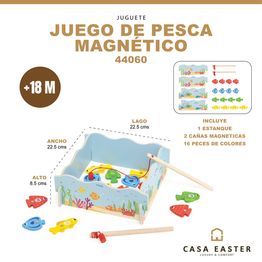 Juego de pesca magnético - 44843