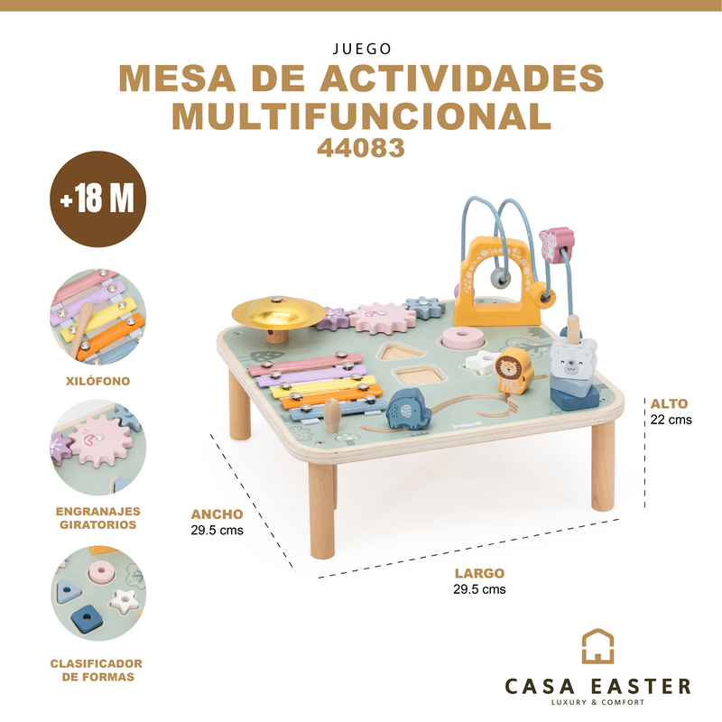 Cargue la imagen en el visor de la galería, Juego mesa de actividades multifuncionales - 44083

