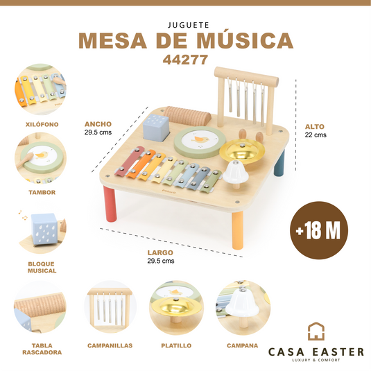 Juego mesa musical - 44277