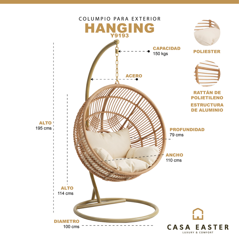 Load image into Gallery viewer, Y9193 Hanging Swing - Y9193

