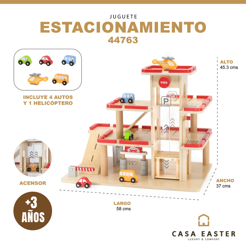 Cargue la imagen en el visor de la galería, Juego estacionamiento de cochesitos - 44763
