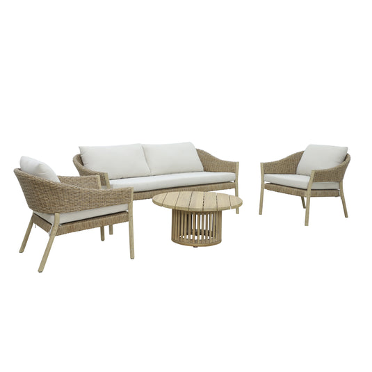 Set Cairns doble con color natural - CAIRNSCETO