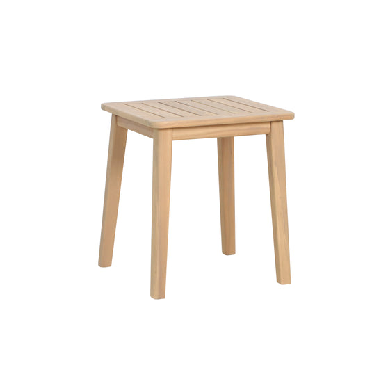 Set Freeport 2+1 en madera color natural + mesa bistro Eloise 45x45 - FREE-ELO