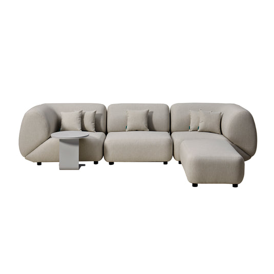 Set Honda modular en L color Gris - HOND-L1-2COR