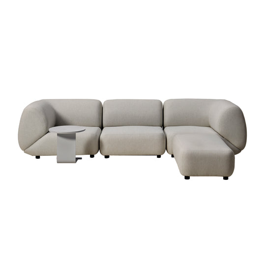 Set Honda modular en L color Gris - HOND-L1-2COR