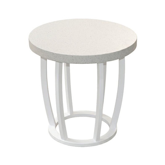 Mesa color blanco KAROLYNA BISTRO D.50cms - 75762