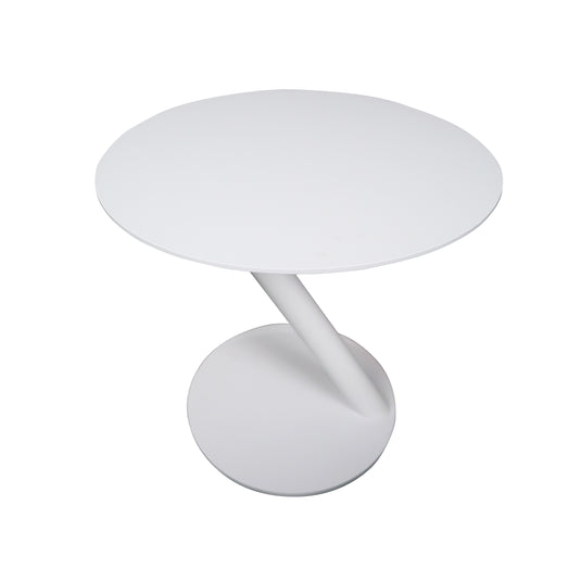 47cm Pacer White Bistro Table - GF7380-WH