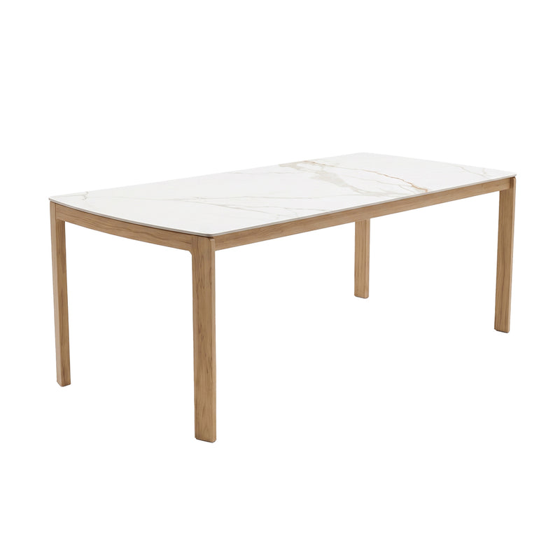 Load image into Gallery viewer, Mesa de comedor para exterior Roni 2.2M color natural - GL3AE-39865-19

