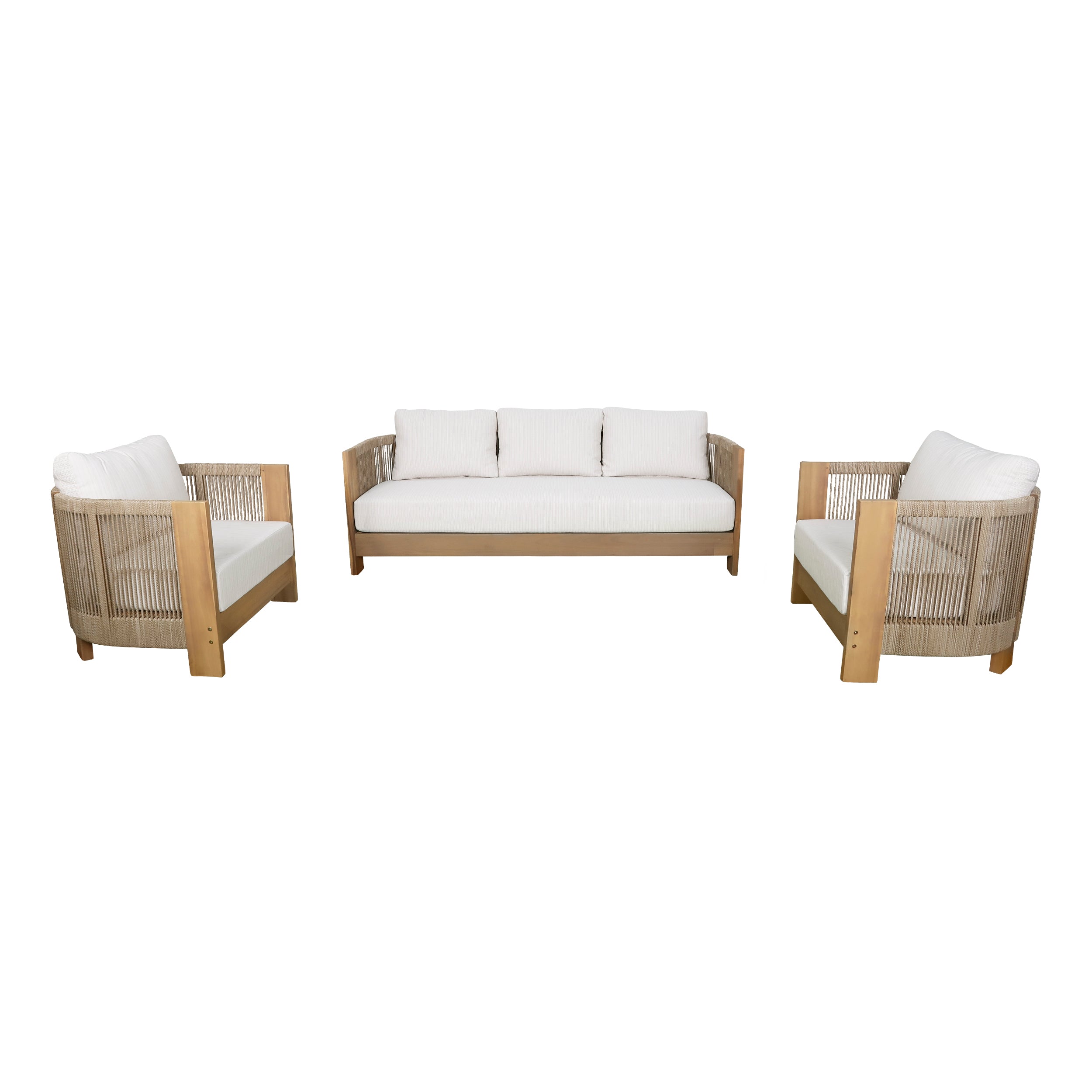 Set triple Niagara color natural - HUC41001-003 – CasaEaster