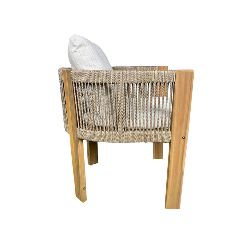 Cargue la imagen en el visor de la galería, Silla de madera Niagara color natural - HUC41000
