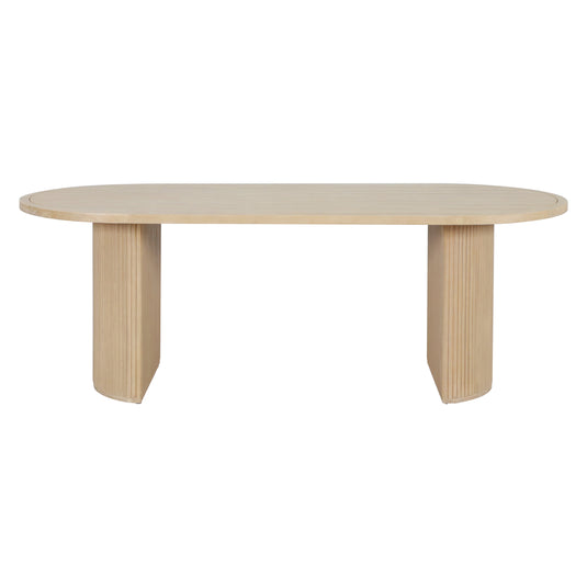 Comedor Olympe 2.2M + 8 sillas Hilton black - HUC29125 / GLA-6313410KD-BLK
