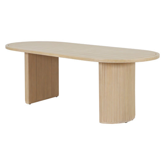 Comedor Olympe 2.2M + 8 sillas Hilton black - HUC29125 / GLA-6313410KD-BLK
