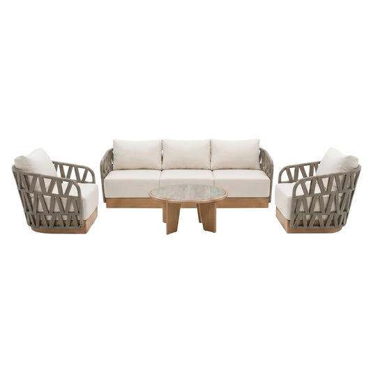 Set triple Paraiso color natural - GLA6351823KD