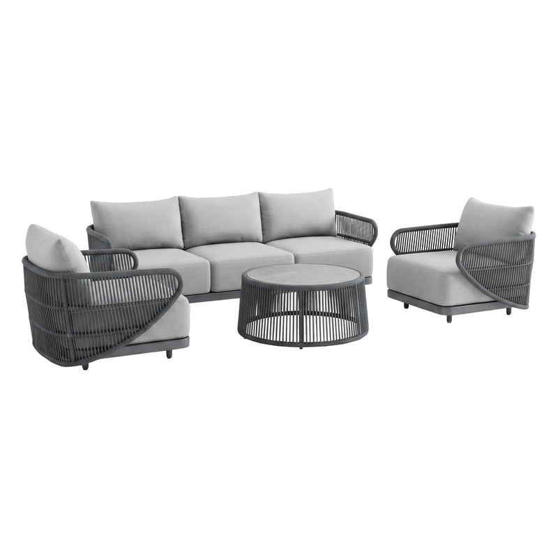 Cargue la imagen en el visor de la galería, Set triple Peter color gris - GLA63270123-ST
