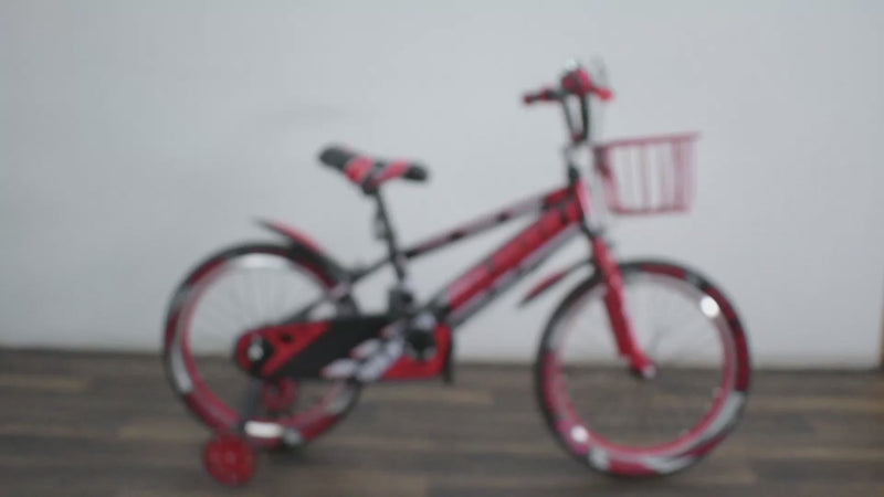 Cargar y reproducir video en Gallery Viewer, Bicicleta Infantil BWDZLR de 18&quot; color rojo - BWDZLR-RO
