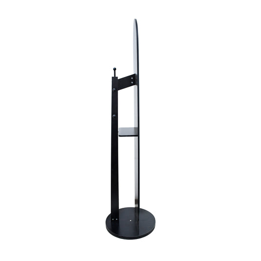 Espejo decorativo organizador Revo, color negro 1.66*45 - revo