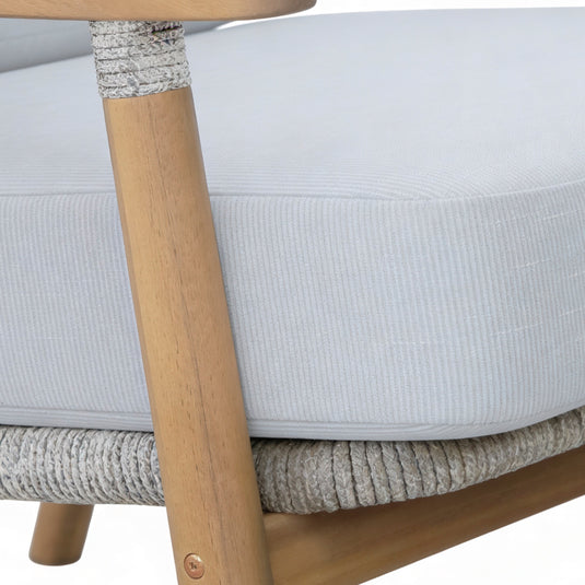 Masaya light gray triple wooden set - HUC40931-929-8734