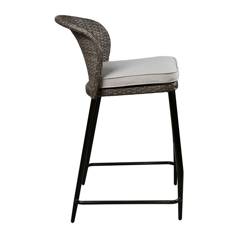 Cargue la imagen en el visor de la galería, Silla alta para exterior e interior Shangrila color Gris - GLA6000916
