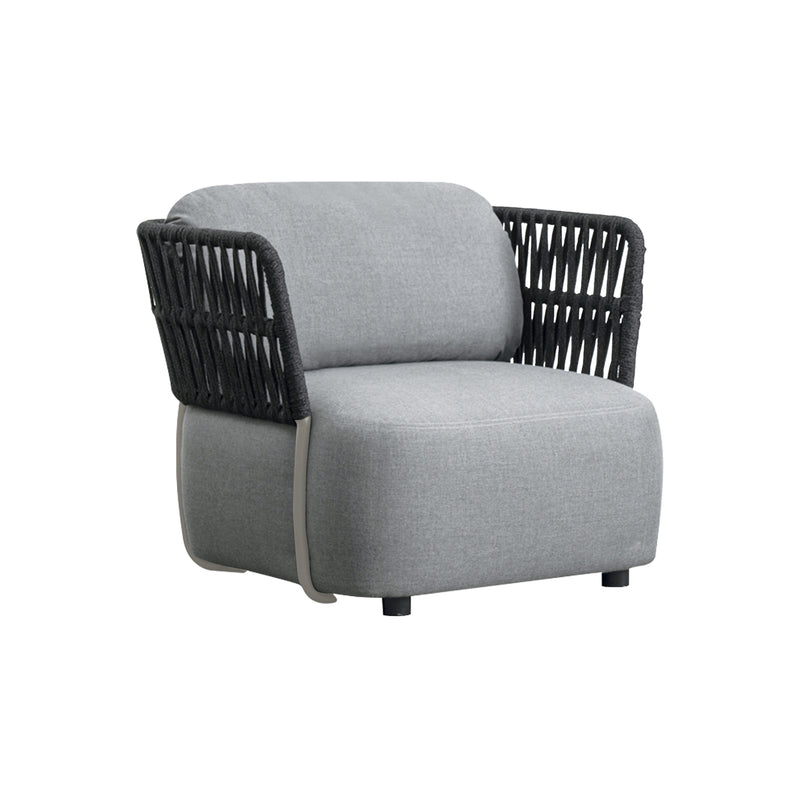 Cargue la imagen en el visor de la galería, Set modular de 4 plazas SOFT gris + mesa centro Drimer carbón - SOFT4-DRIM
