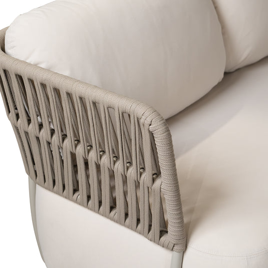 Set Soft Ivory Luxury con mesas de centro Kafei -  SOFTLUX-KAFEI