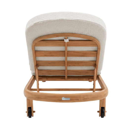 Sri Lanka White Sun Lounger - GLA577514KD