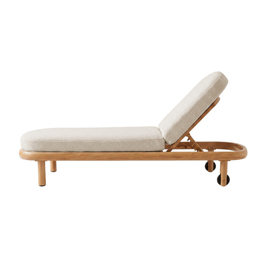Sri Lanka White Sun Lounger - GLA577514KD
