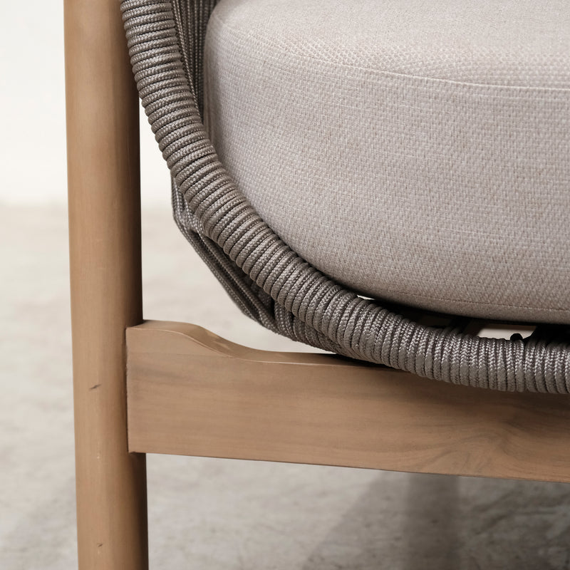 Cargue la imagen en el visor de la galería, Sofa  para Exterior e Interior TALARA CHAISE color Gris - HUC257741-GR
