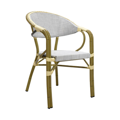 Silla de Textileno para interior y exterior Color Gris TEXTILENE -W-TEX10