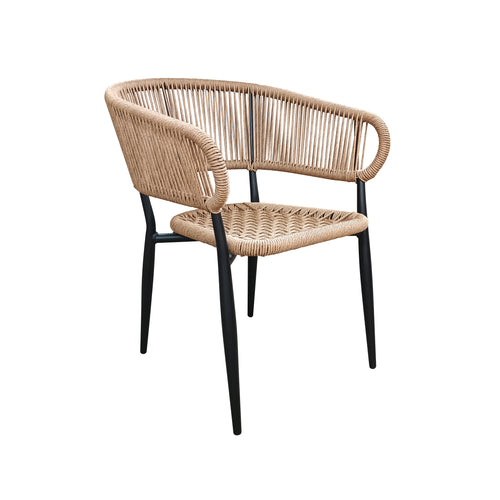 silla de Ratan Twisted 1092color Café - 1092