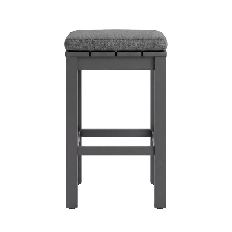 Cargue la imagen en el visor de la galería, Comedor alto Diam Ø60 cm Méndez + 2 bancos Waterfall - MEN-WAFLL-2
