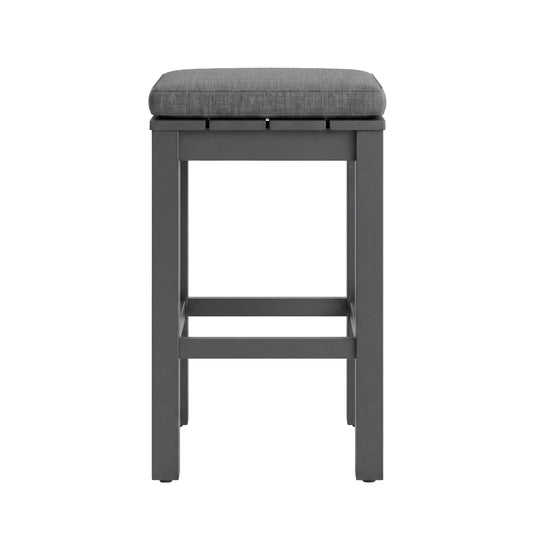 Comedor alto Diam Ø60 cm Méndez + 2 bancos Waterfall - MEN-WAFLL-2